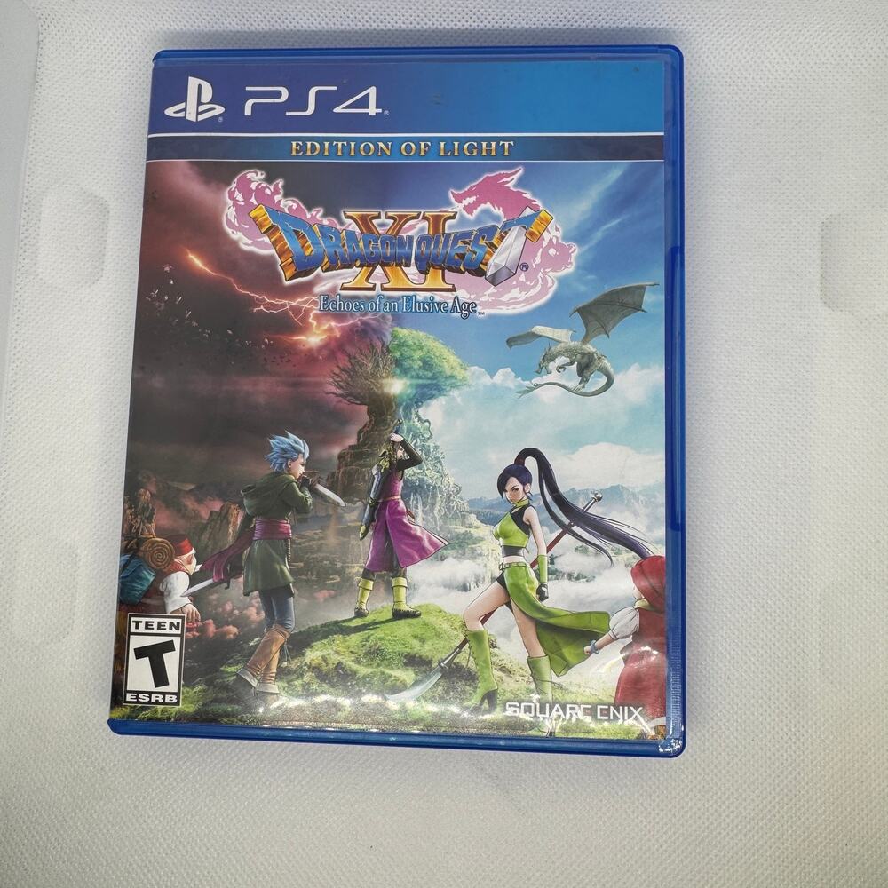 NO GAME CASE ONLY Dragon Quest Xi Echoes Of An Elusive Age PlayStation 4 PS4